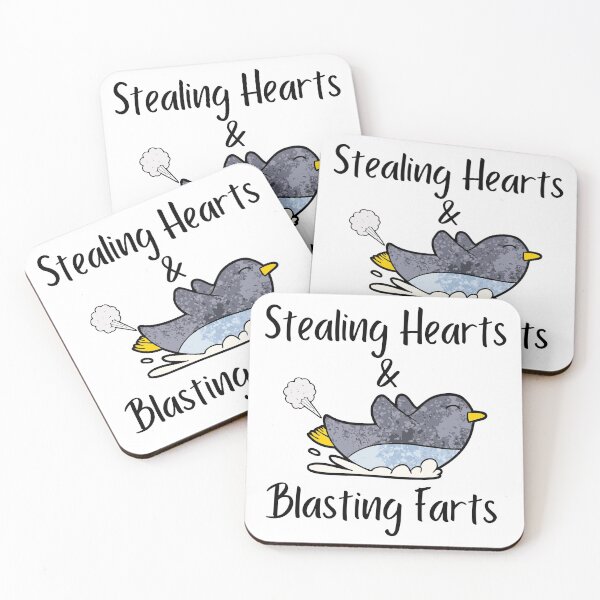 Item preview, Stealing Hearts and Blasting Farts  designed and sold by springbloomb.