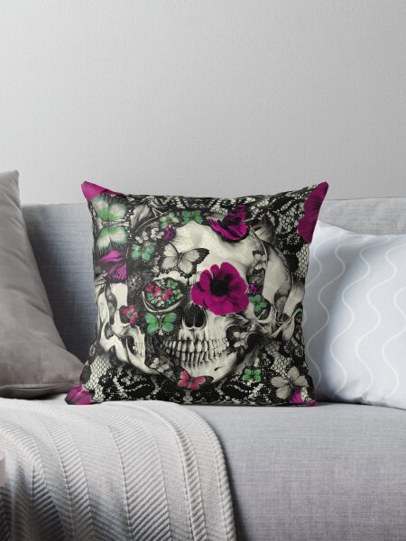 Item preview, Victorian Gothic Lace skull designed and sold by KristyPatterson.
