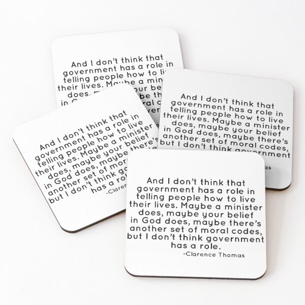 Item preview, Clarence Thomas on government's role designed and sold by Yviemakes.