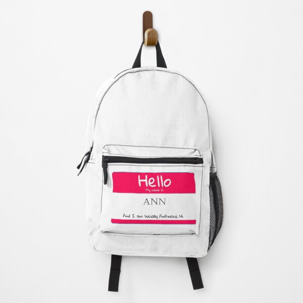 Item preview, My Name is Ann And I Am Socially Awkward designed and sold by IcyTees.