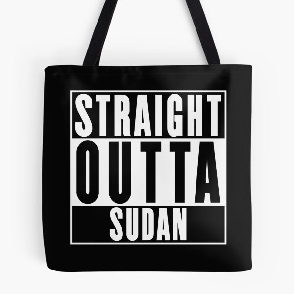 Item preview, Straight Outta Sudan designed and sold by RandomStuffShop.