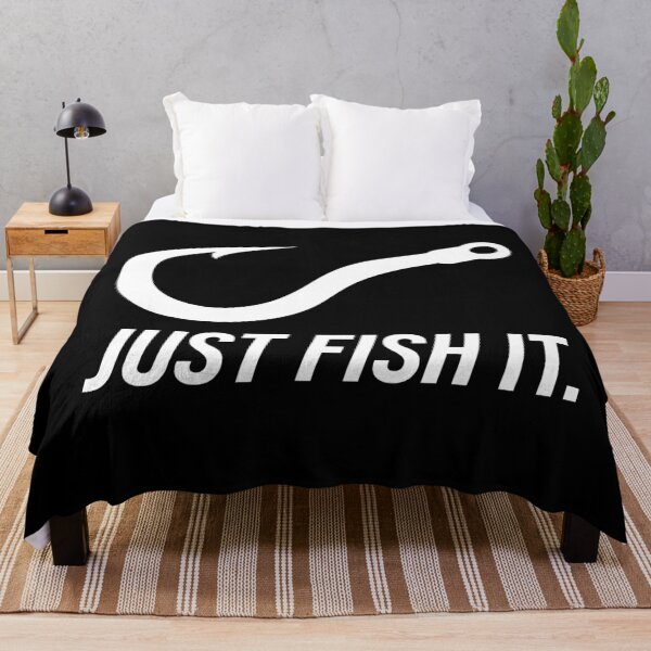 Item preview, Just Fish It - Funny Fishing Quotes designed and sold by Doa-ibu.
