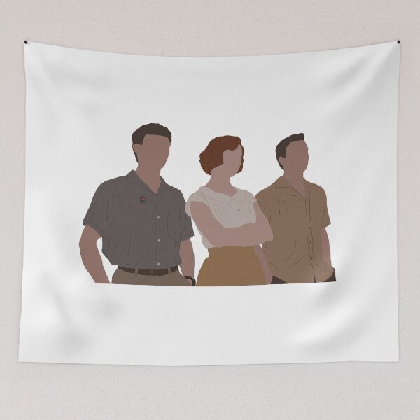 Item preview, The Queen’s Gambit, Matt, Mike & Beth Harmon designed and sold by Ionaaaaa.