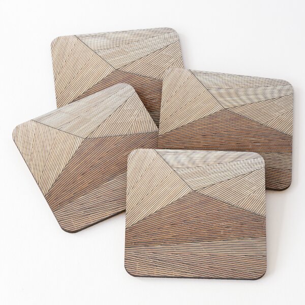Item preview, wood lines geometrics designed and sold by SportsHockey.