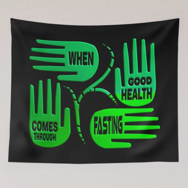 Item preview, WHEN GOOD HEALTH COMES THROUGH FASTING AND KETO. designed and sold by Ralek.