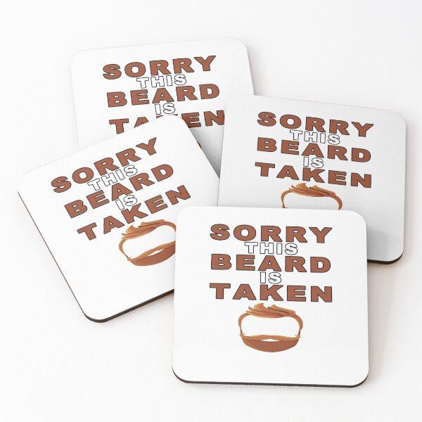 Item preview, Sorry This Beard is Taken, Valentines Day Gift for Him, Fathers Day, Mothers Day, Easter designed and sold by majeed10.