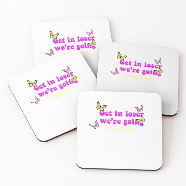 Item preview, Tiktok Sticker “get in loser we’re going shopping” designed and sold by eeasystickerss.