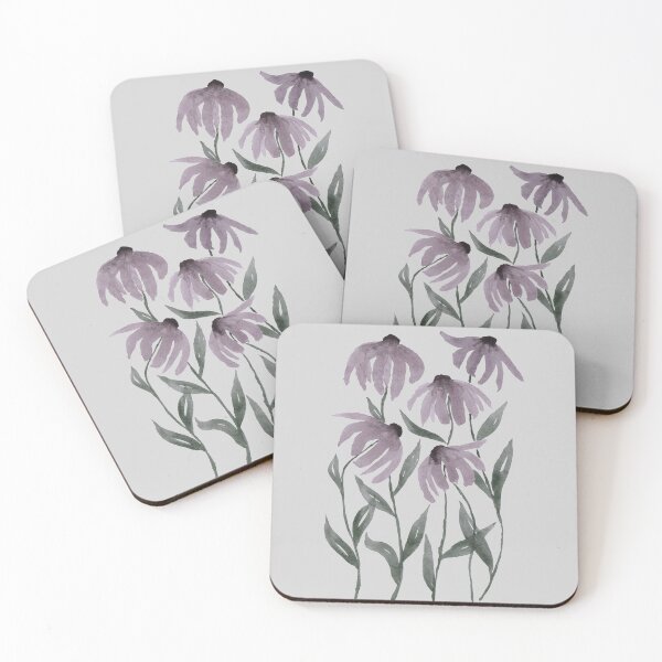 Item preview, Purple Moody Flowers designed and sold by taniasofia.