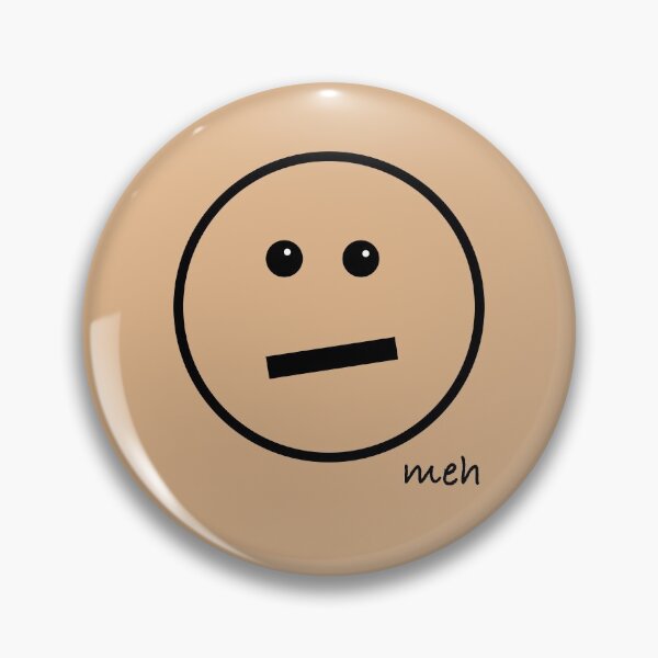 Item preview, Meh Face - Oversized on Desert Mist Tan designed and sold by Whoopsidoodle.
