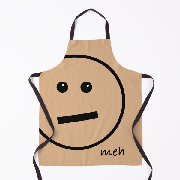 Item preview, Meh Face - Oversized on Desert Mist Tan designed and sold by Whoopsidoodle.