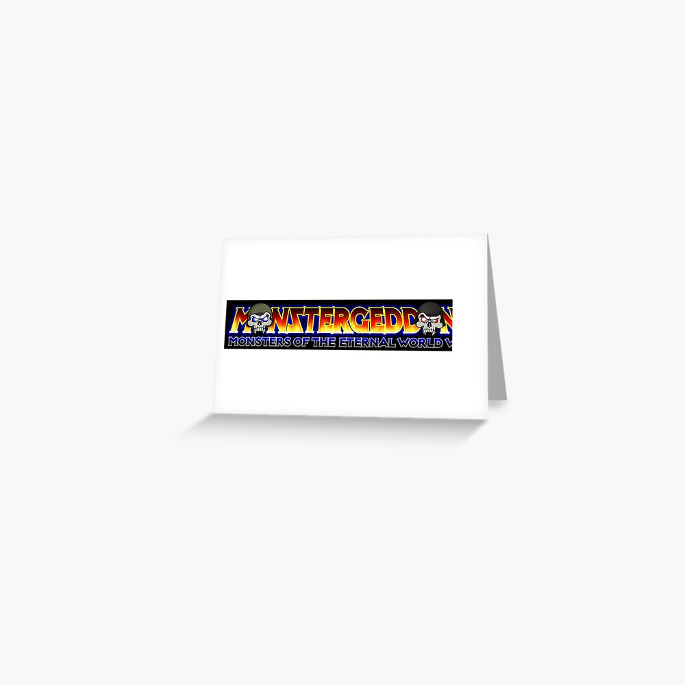 Item preview, Greeting Card designed and sold by MONSTERGEDDON42.