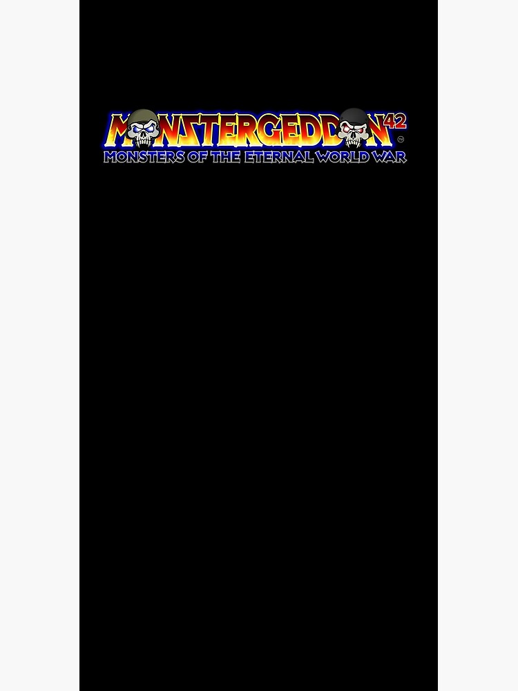 Thumbnail 3 of 3, Duffle Bag, MONSTERGEDDON 42 Main Logo designed and sold by MONSTERGEDDON42.