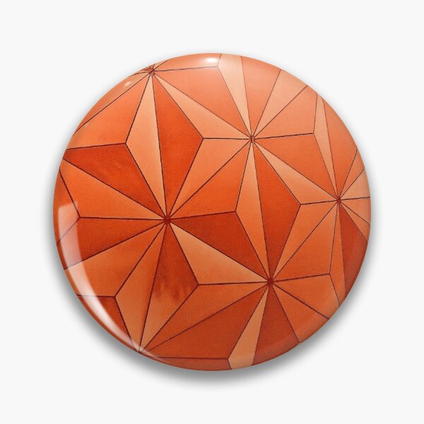 Item preview, Orange Geometric Pattern designed and sold by Tranquilarrow.