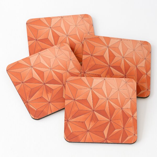 Item preview, Orange Geometric Pattern designed and sold by Tranquilarrow.
