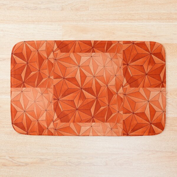 Item preview, Orange Geometric Pattern designed and sold by Tranquilarrow.