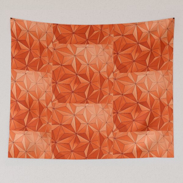 Item preview, Orange Geometric Pattern designed and sold by Tranquilarrow.