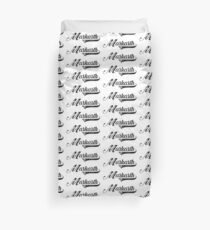 Skyrim Markarth Distressed Sports Lettering Duvet Cover