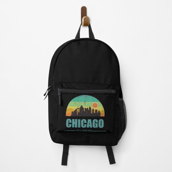 Item preview, Vintage Chiacgo City Skyline Retro Sunset Souvenir 70s 80s designed and sold by kalpanik_Rehana_Begum.