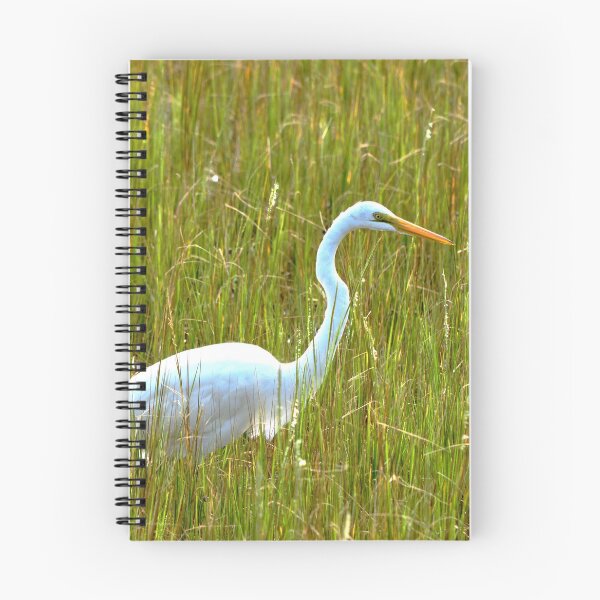 Item preview, Marsh Grass And An Egret designed and sold by LisaWootenPhoto.