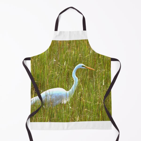 Item preview, Marsh Grass And An Egret designed and sold by LisaWootenPhoto.