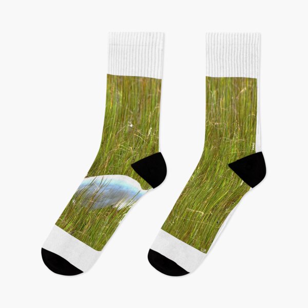 Item preview, Marsh Grass And An Egret designed and sold by LisaWootenPhoto.