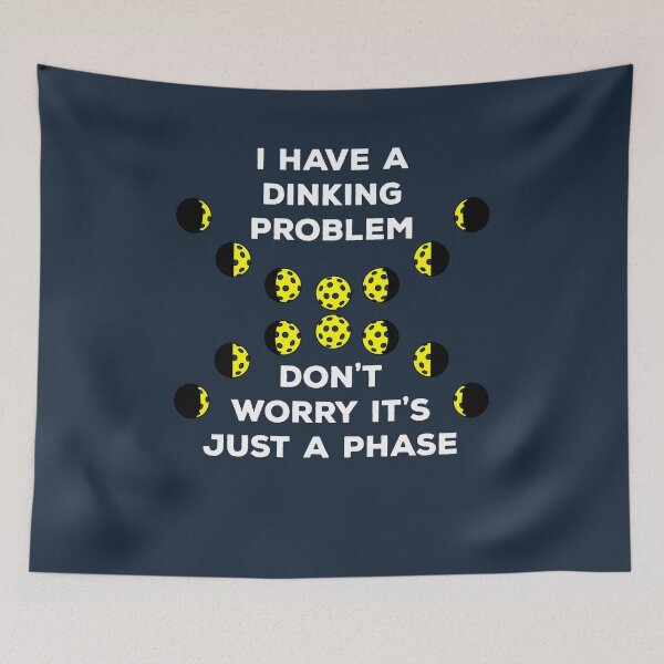 Item preview, Dinking Problem Phases Of The Moon Pickleball designed and sold by d247.