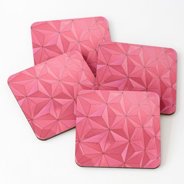 Item preview, Watermelon Pink Geometric Pattern designed and sold by Tranquilarrow.