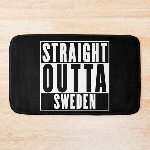 Item preview, Straight Outta Sweden designed and sold by RandomStuffShop.