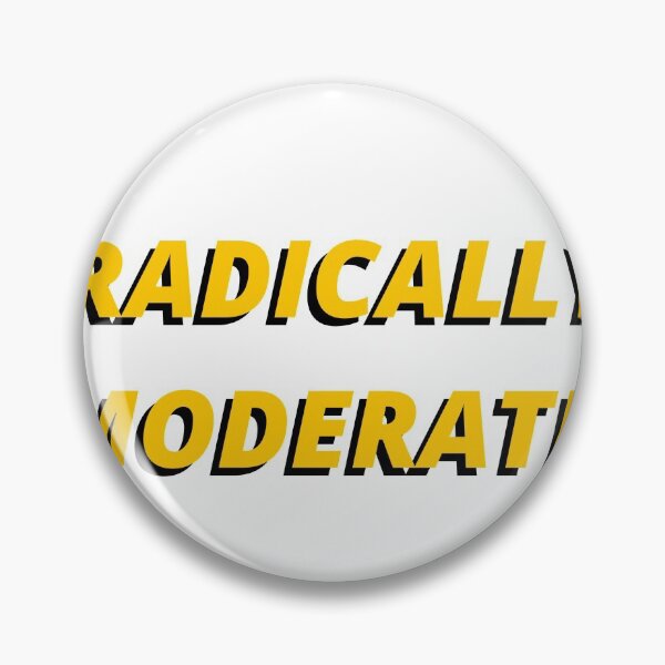 Item preview, Radically moderate (no background) designed and sold by themoderateview.