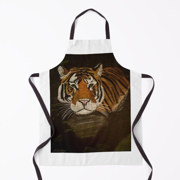 Aperçu de l'œuvre Tigre dans l'eau créée et vendue par Alisha Sawyer.