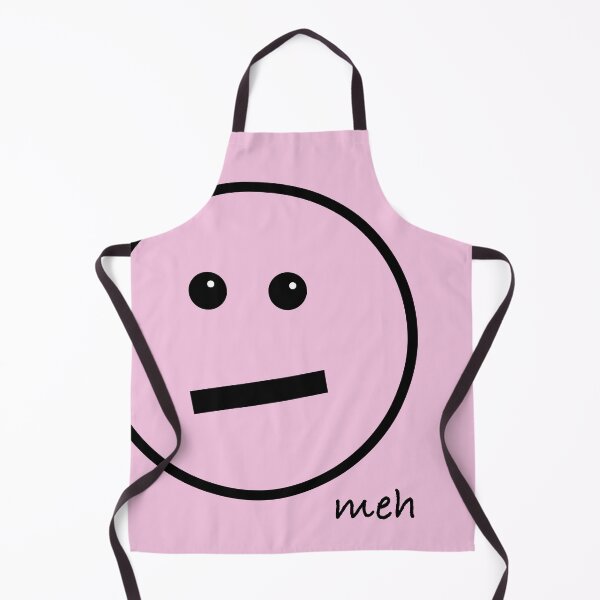 Item preview, Meh Face - Oversized on Pastel Pink designed and sold by Whoopsidoodle.