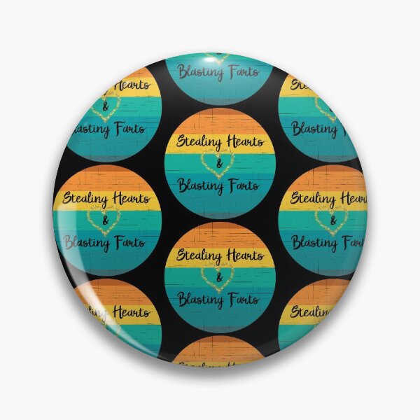 Item preview, Retro Vintage Sunset Valentines Stealing Hearts & Blasting Farts designed and sold by Drnksuzys.