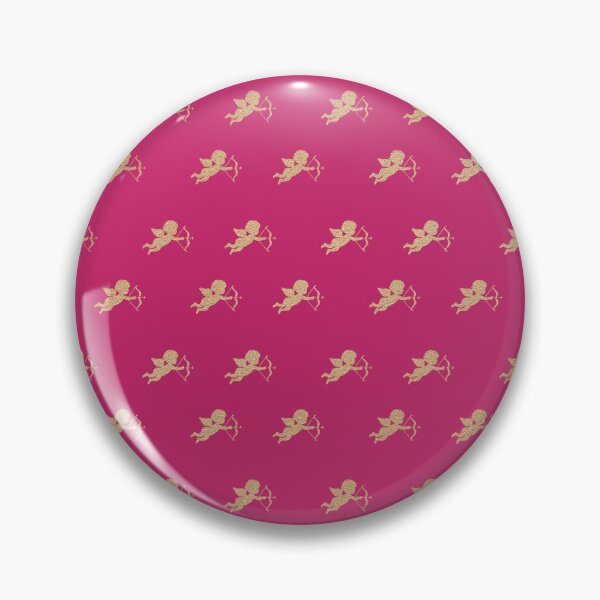Item preview, Gold Cupid Pattern for Valentine's Day designed and sold by WisdomInspired.