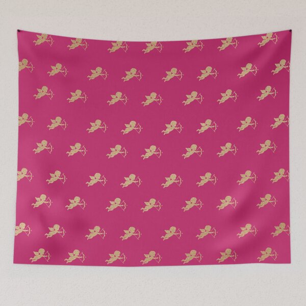 Item preview, Gold Cupid Pattern for Valentine's Day designed and sold by WisdomInspired.