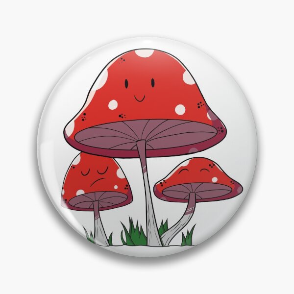 Item preview, Funny cartoon mushroom friends designed and sold by chillcoffee.