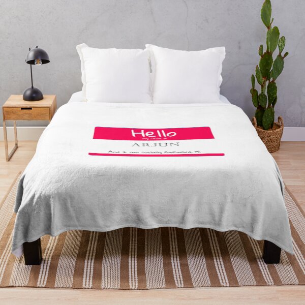 Item preview, My Name is Arjun And I Am Socially Awkward designed and sold by IcyTees.