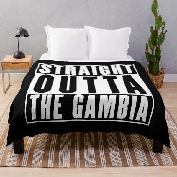 Item preview, Straight Outta The Gambia designed and sold by RandomStuffShop.
