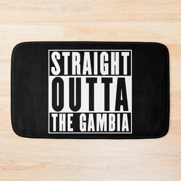 Item preview, Straight Outta The Gambia designed and sold by RandomStuffShop.