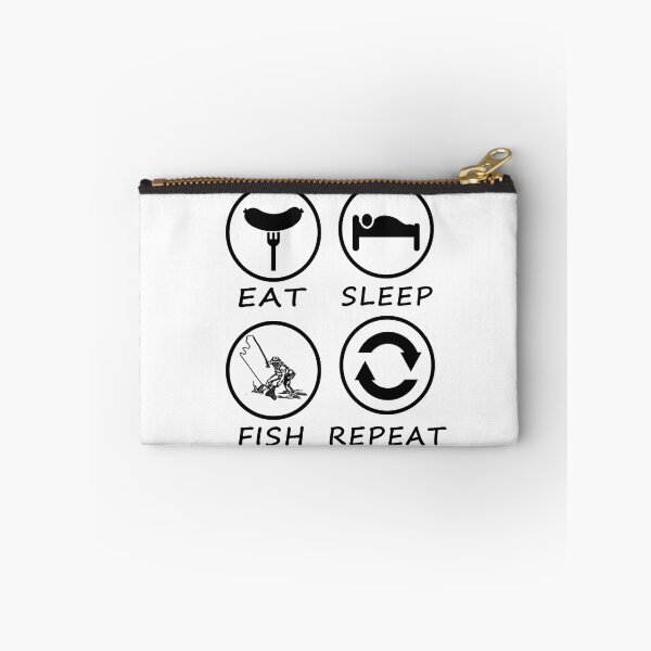 Item preview, Eat Sleep Fish Repeat designed and sold by teledesign.