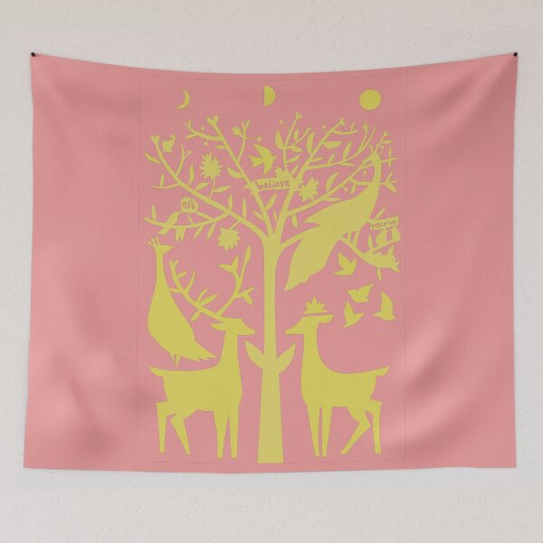 Item preview, deer tree designed and sold by stella-matala.