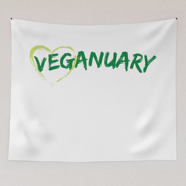 Item preview, veganuary 2021 vegan designed and sold by AnujShah7.