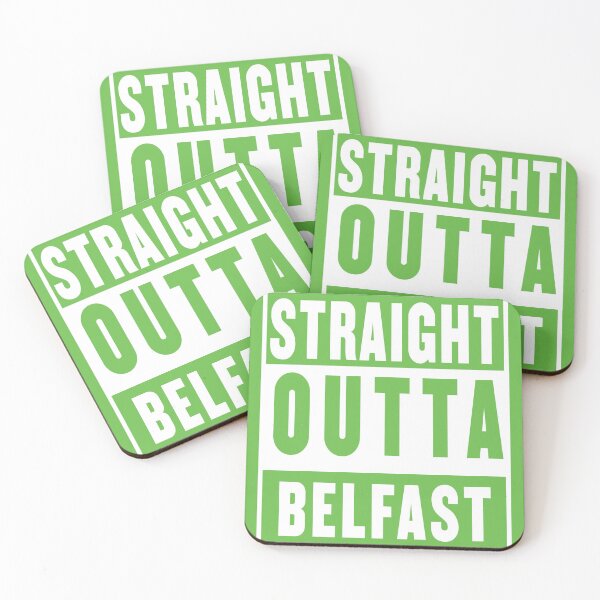Item preview, straight outta belfast- green designed and sold by fooleproof.