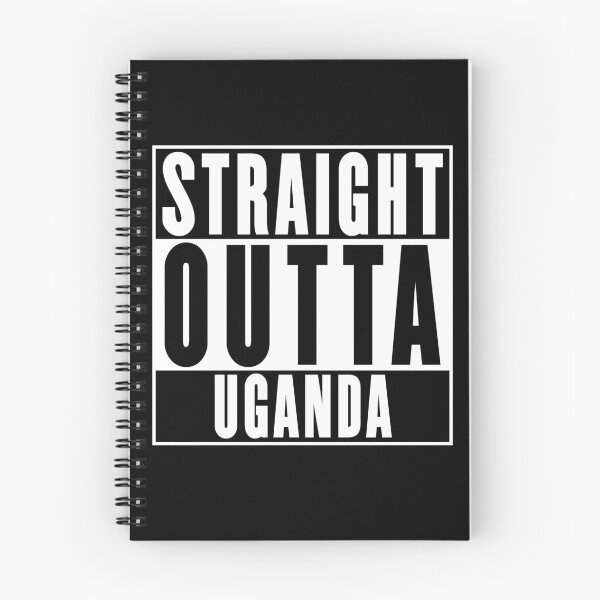 Item preview, Straight Outta Uganda designed and sold by RandomStuffShop.