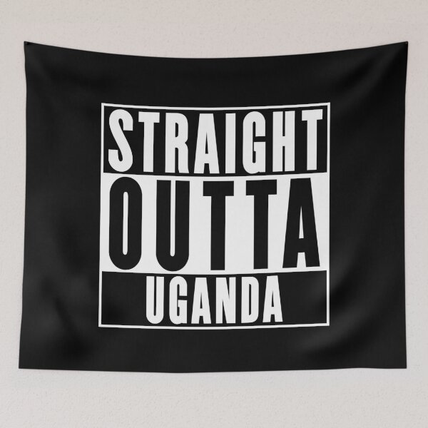 Item preview, Straight Outta Uganda designed and sold by RandomStuffShop.