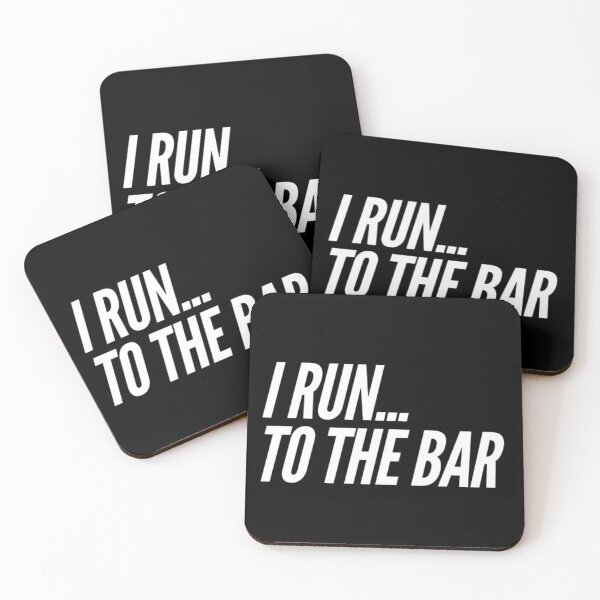 Item preview, I Run To The Bar designed and sold by RiseandShineTee.