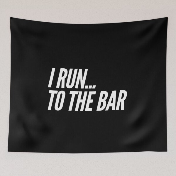 Item preview, I Run To The Bar designed and sold by RiseandShineTee.