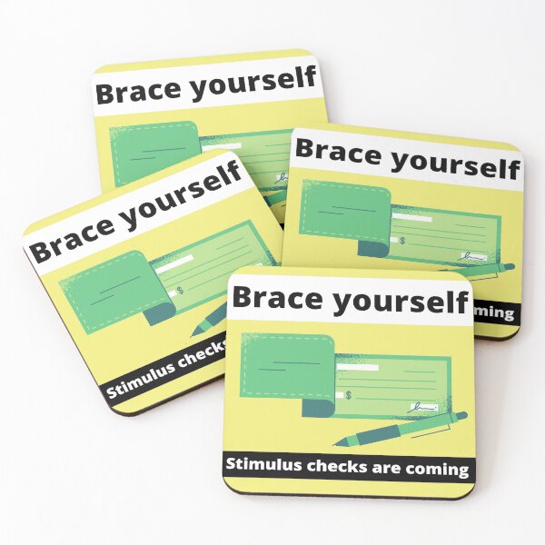 Item preview, Stimulus checks are coming designed and sold by GabyVGalindo.
