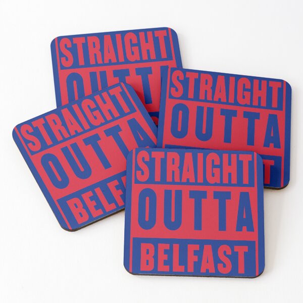 Item preview, straight outta belfast- blue designed and sold by fooleproof.