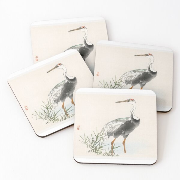 Item preview, Vintage Japanese Crane designed and sold by suivezmoi.