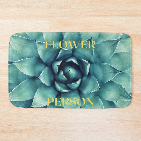 Item preview, Large flower imprint "Flower person" with a big flower | green flower designed and sold by TatianaLG.